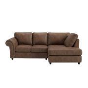 Leather / Brown / Right Hand Facing