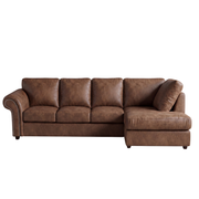 Leather / Brown / Right Hand Facing
