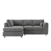 Corduroy / Charcoal Grey / Left Hand Facing
