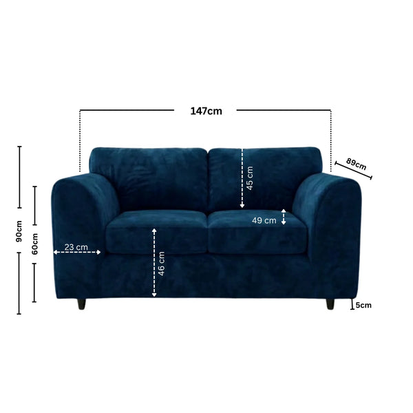 Velvet Midnight Blue