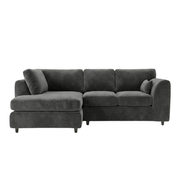 Velvet / Dark Grey / Left Hand Facing