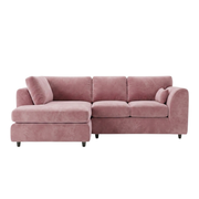 Velvet / Pink / Left Hand Facing