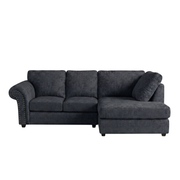 Chenille / Black / Right Hand Facing