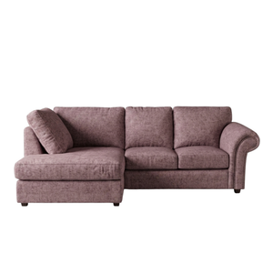model 2 Oakland Full Back L Shape Leather Sofa