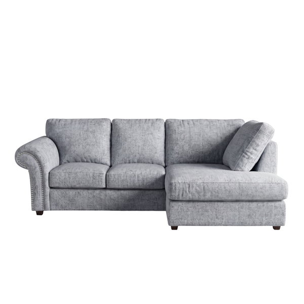 model 2 Oakland Full Back L Shape Leather Sofa