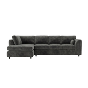 Velvet / Dark Grey / XL Left Hand Facing