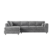 Velvet / Light Grey / XL Left Hand Facing