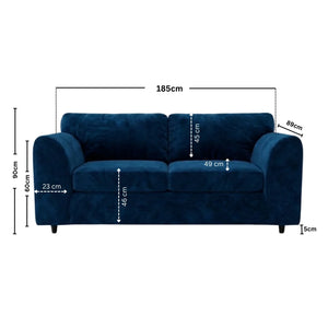 Velvet Midnight Blue