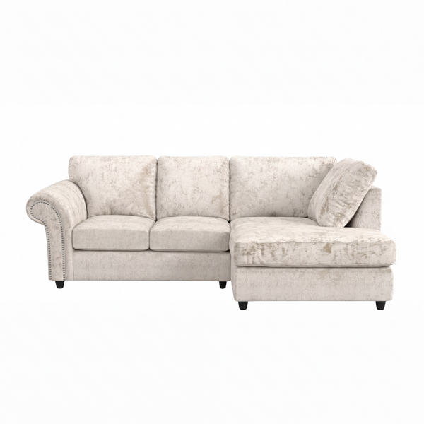 model 2 Oakland Full Back L Shape Leather Sofa