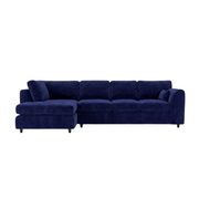 Velvet / Midnight Blue / XL Left Hand Facing