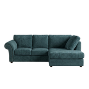 Chenille / Teal / Right Hand Facing
