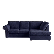 Chenille / Midnight Blue / Right Hand Facing
