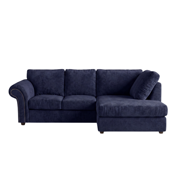 model 2 Oakland Full Back L Shape Leather Sofa