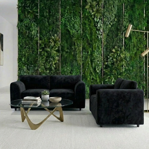 3 + 2 seater  Black