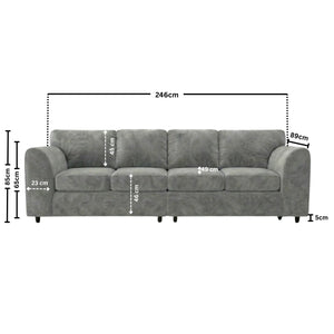 Velvet LIght Grey