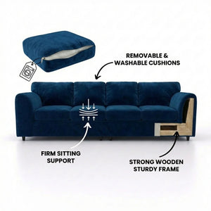 Velvet Midnight Blue