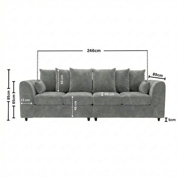Velvet Light Grey