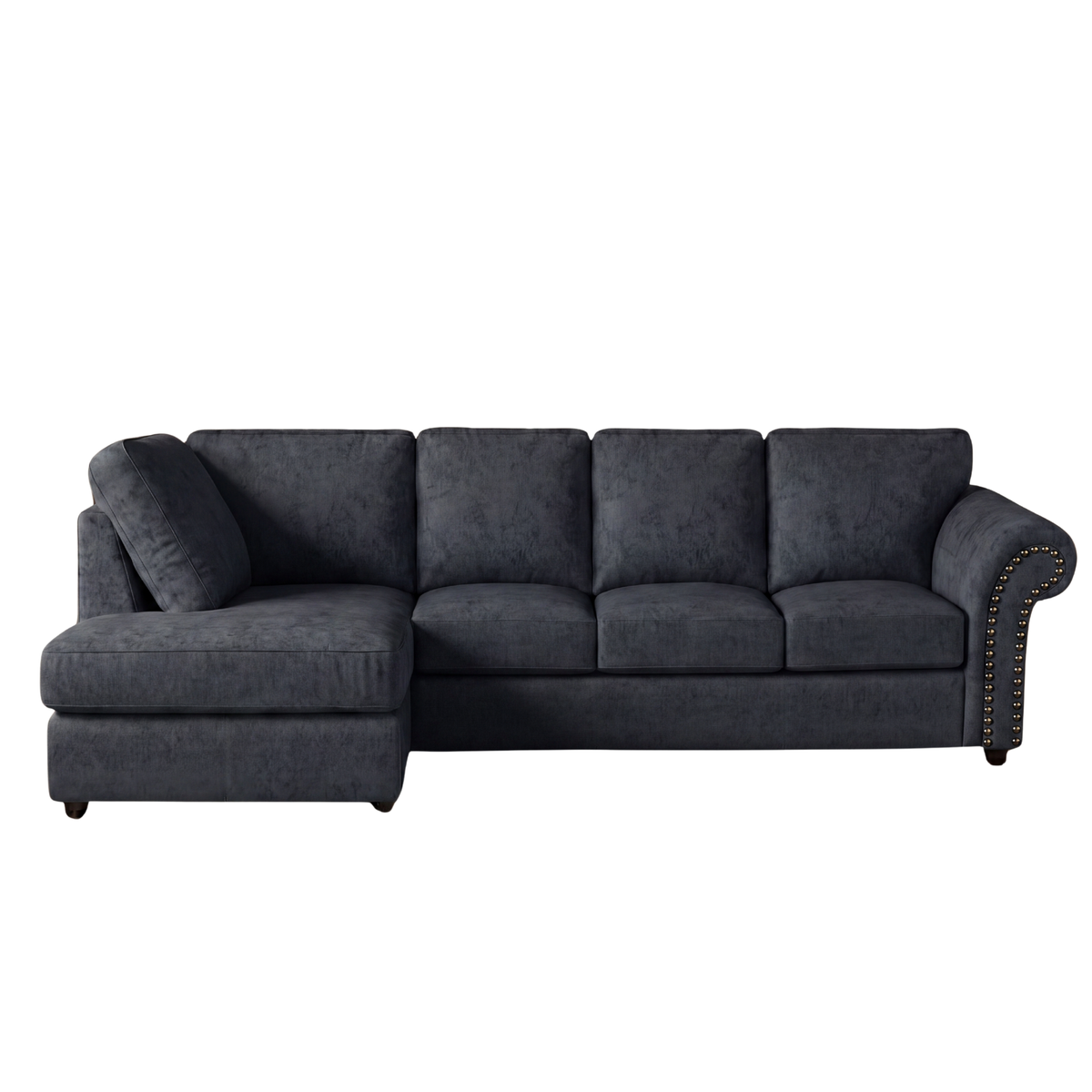 Model 2 Oakland Full Back XL L Shape Leather Sofa