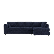 Chenille / Midnight Blue / XL Right Hand Facing