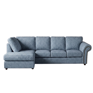 Model 2 Oakland Full Back XL L Shape Leather Sofa