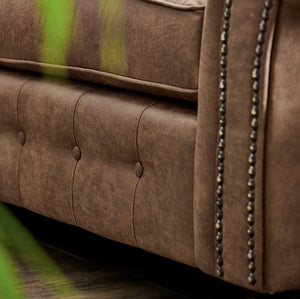 Leather brown