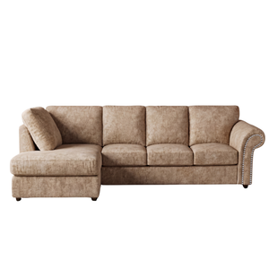 Model 2 Oakland Full Back XL L Shape Leather Sofa