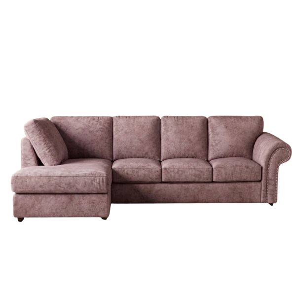 Model 2 Oakland Full Back XL L Shape Leather Sofa