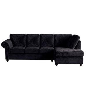 Model 2 Oakland Full Back XL L Shape Leather Sofa