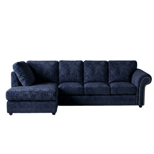Model 2 Oakland Full Back XL L Shape Leather Sofa
