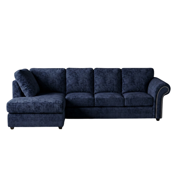 Model 2 Oakland Full Back XL L Shape Leather Sofa