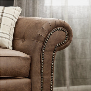 Leather brown