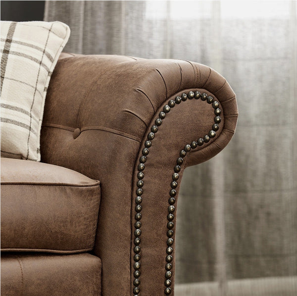 Leather brown