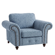 Chenille / Sky Blue