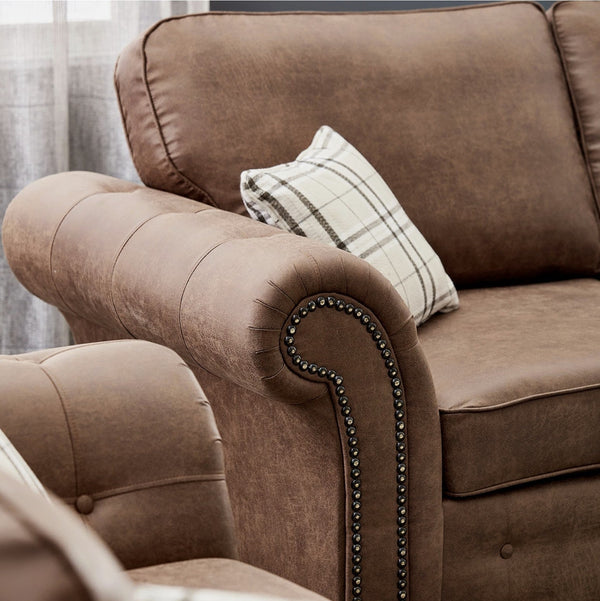 Leather brown
