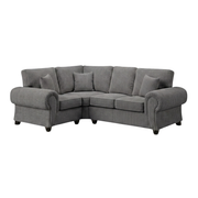Corduroy / Charcoal Grey / Left Hand Facing