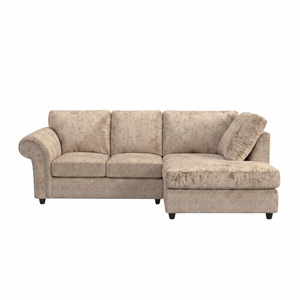 model 2 Oakland Full Back L Shape Leather Sofa