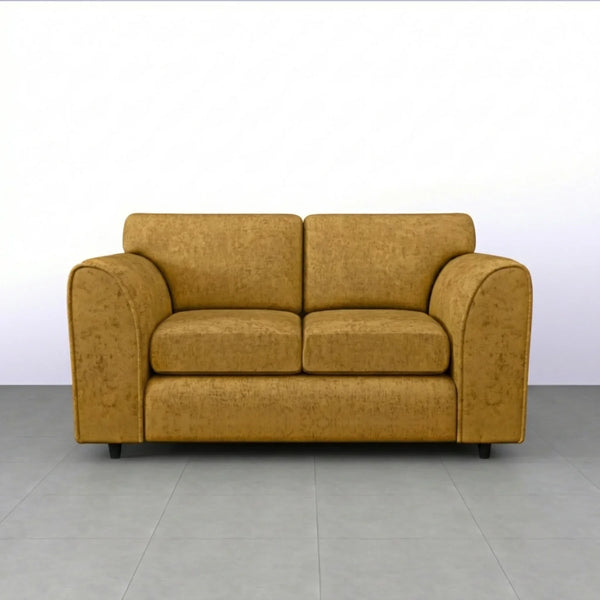 Chenille 2 Seater mustard