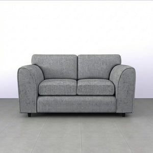 Chenille 2 Seater light grey