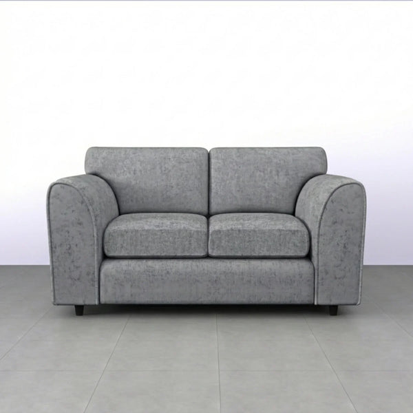 Chenille 2 Seater light grey