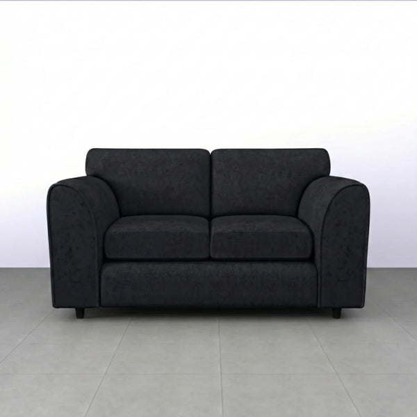 Chenille 2 Seater black