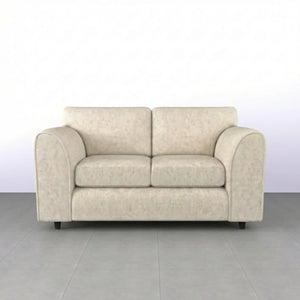 Chenille 2 Seater cream