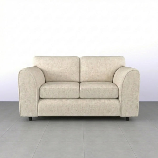 Chenille 2 Seater cream