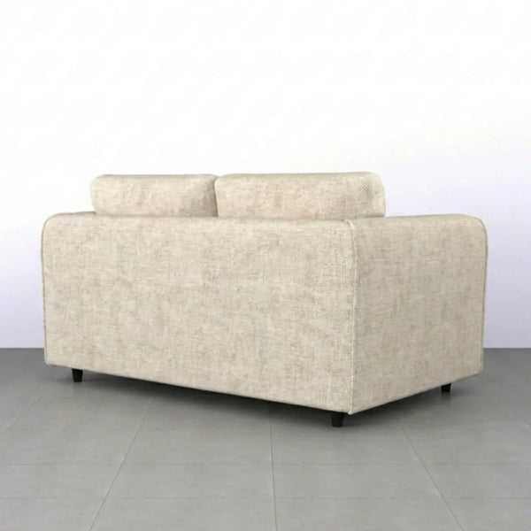 Chenille 2 Seater cream