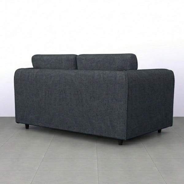Chenille 2 Seater dark grey
