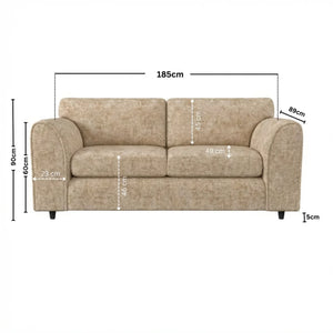 3 Seater beige