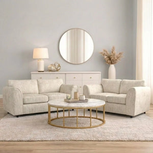 3 Seater cream