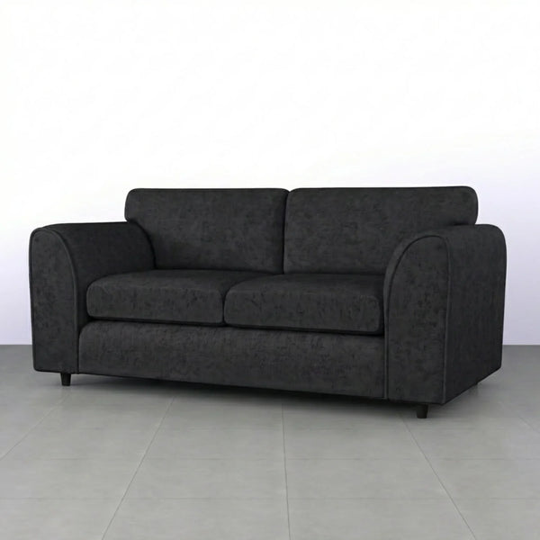 3+2 seater black