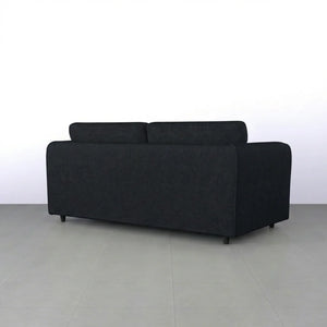 3+2 seater black