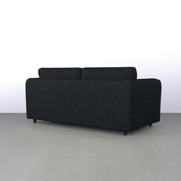 3+2 seater black