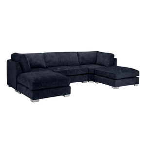 Chenille Midnight Blue